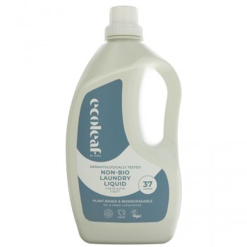 Ecoleaf Non-Bio Laundry Liquid - Fragrance Free - 1.5L