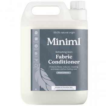 Miniml Fabric Conditioner Refill - Refreshing Linen - 5L - 250 Washes
