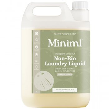 Miniml Non-Bio Laundry Liquid Refill - Indulgent Coconut - 5L - 165 Washes