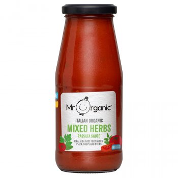 Mr Organic Italian Mixed Herbs Passata Sauce - 400g