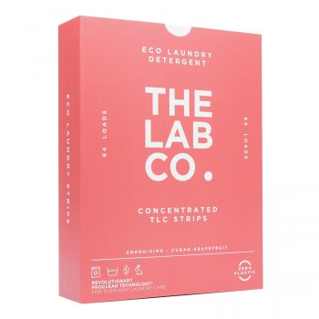 The Lab Co. Laundry Detergent Strips - Energising - 64 Sheets