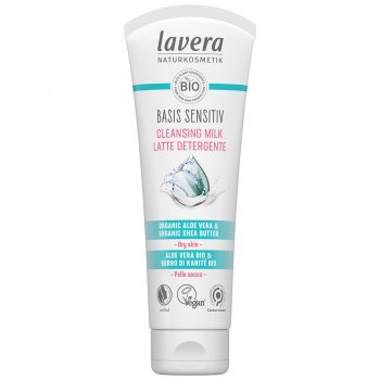Lavera Basis Sensitive Cleansing Milk for Dry & Sensitive Skin - 125ml
