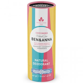 Ben & Anna Natural Deodorant - Coco Mania - 40g