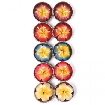 Lotus Flower Tealights - Pack of 10