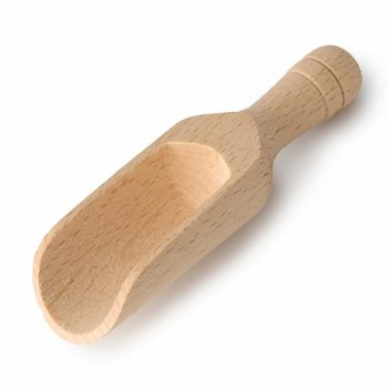 ecoLiving Wooden Scoop - 14cm