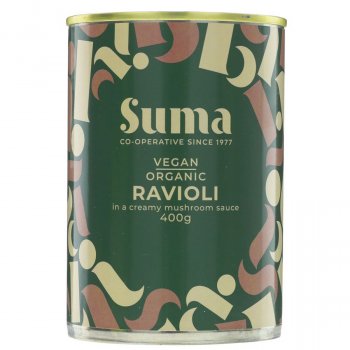 Suma Organic Vegan Mushroom Ravioli - 400g