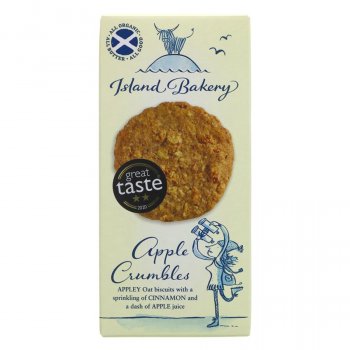 Island Bakery Organic Apple Crumbles - 125g