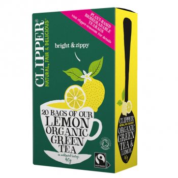 Clipper Lemon Organic Green Tea - 20 Bags