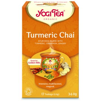 Yogi Organic Turmeric Chai Tea - 17 Bags
