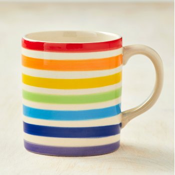 Hand Painted New Rainbow Regular Mug