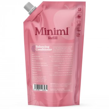 Miniml Balancing Conditioner Refill Pouch - Uplifting Pink Grapefruit - 1L
