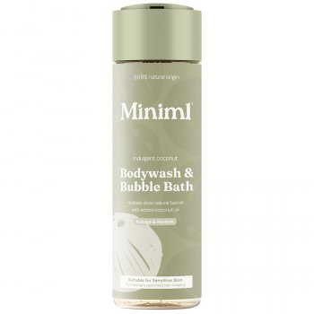Miniml Bodywash & Bubble Bath - Indulgent Coconut - 400ml