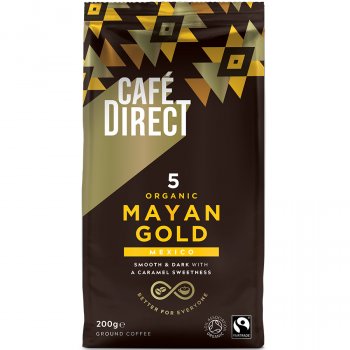 Caf�direct Fairtrade Mayan Gold Organic Roast & Ground Coffee - 200g