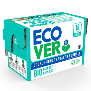 Ecover Bio Laundry Capsules - Lilac & Rescued Rose - 18 Capsules