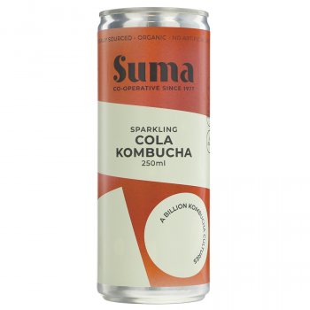 Suma Organic Sparkling Kombucha - Cola - 250ml