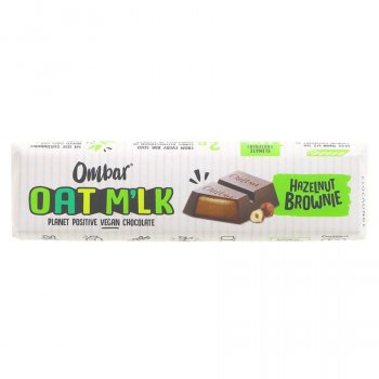 Ombar Oat Milk Brownie Filled Bar - 42g