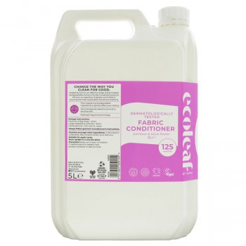 Ecoleaf Fabric Conditioner - Bamboo & Lotus Flower - 5L - 125 Washes