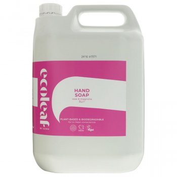 Ecoleaf Hand Soap - Rose & Magnolia - 5L