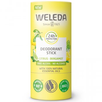Weleda Deodorant Stick - Citrus & Bergamot - 50g