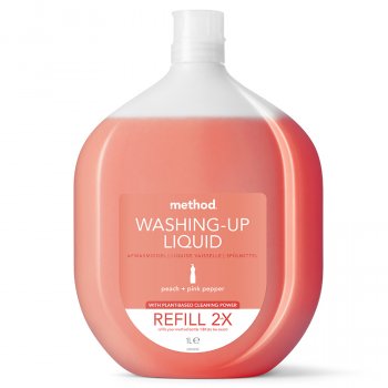 Method Washing Up Liquid Refill - Peach & Pink Pepper - 1L