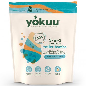 Yokuu Toilet Bombs - Thyme & Sea Salt - 30 Tablets