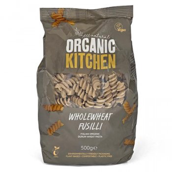 Organic Kitchen Italian Wholewheat Fusilli - 500g