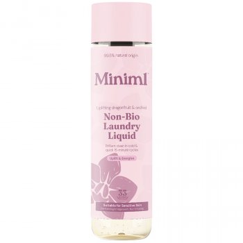 Miniml Non-Bio Laundry Liquid - Uplifting Pink Dragonfruit & Orchid - 1L - 33 Washes