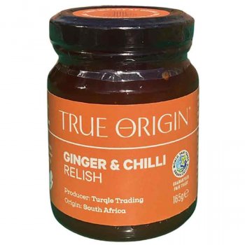 True Origin Ginger & Chilli Relish - 165g