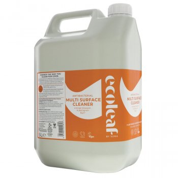 Ecoleaf Antibacterial Multi Surface Cleaner - Orange Blossom & Petitgrain - 5L