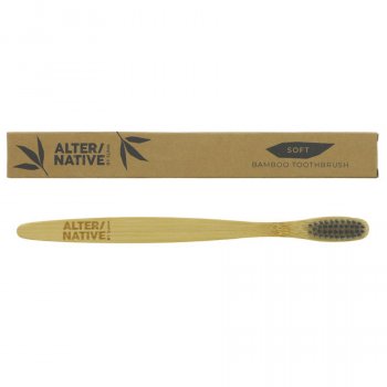 Alternative by Suma Bamboo Adult Toothbrush - Soft