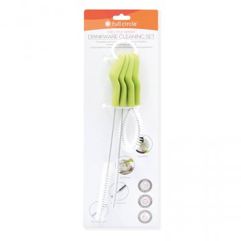 Full Circle Little Sipper Drinkware Cleaning Set - Green