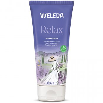 Weleda Relax Shower Gel with Lavender - 200ml