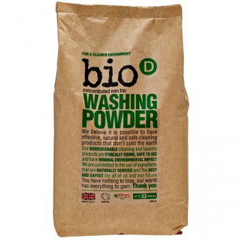 Bio D Concentrated Non-Bio Washing Powder - Fragrance Free - 2kg
