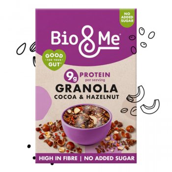 Bio&Me Protein Boosted Granola - Cocoa & Hazelnut - 360g