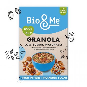 Bio&Me Granola - Low Sugar, Naturally - 360g