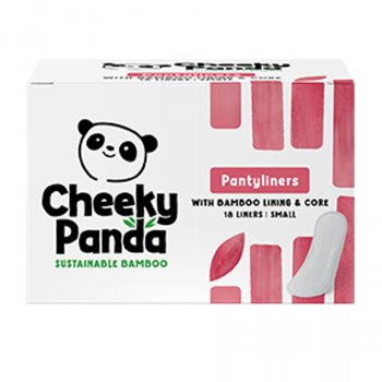 The Cheeky Panda Bamboo Core Pantyliners - Pack of 18