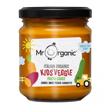 Mr Organic Kids Sauce - Carrot, Sweet Potato & Courgette - 200g
