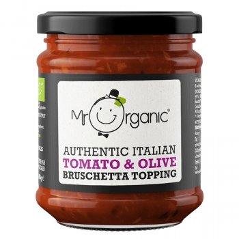 Mr Organic Tomato & Olive Bruschetta Topping - 200g