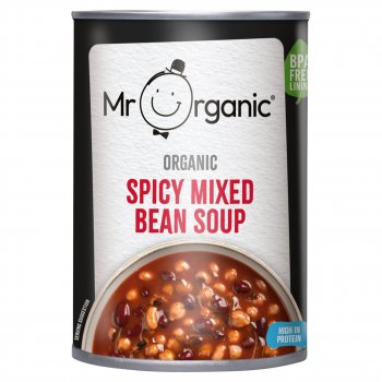 Mr Organic Spicy Mixed Bean Soup - 400g