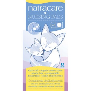 Natracare Organic Cotton Nursing Pads - Pack of 26