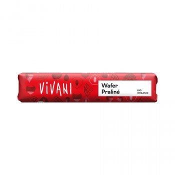 Vivani Organic Milk Chocolate Wafer Praline - 40g