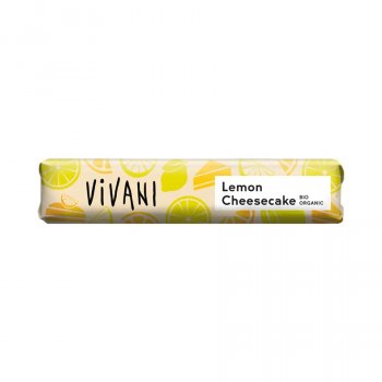 Vivani Organic Milk Chocolate Lemon Cheesecake - 40g