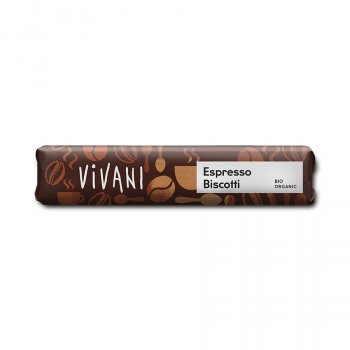 Vivani Organic Espresso Biscotti Chocolate - 40g