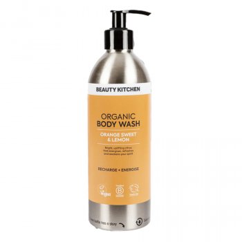 Beauty Kitchen Organic Body Wash - Orange Sweet & Lemon - 500ml