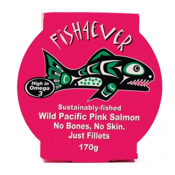 Fish 4 Ever Wild Pacific Pink Salmon - Filleted - 170g