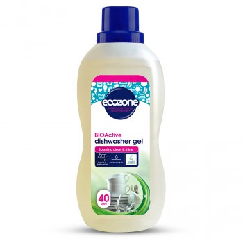 Ecozone BIOActive Dishwasher Gel - 720ml - 40 Washes
