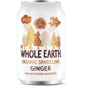 Whole Earth Organic Sparkling Ginger - 330ml