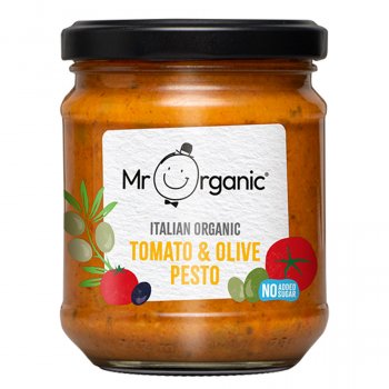Mr Organic Tomato & Olive Pesto - 190g