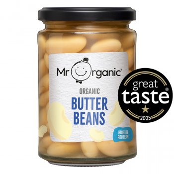 Mr Organic Butter Beans - 350g