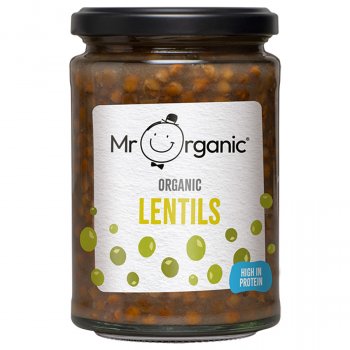 Mr Organic Lentils in Glass Jar - 350g